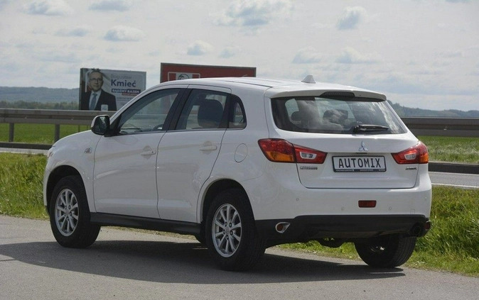 Mitsubishi ASX cena 45300 przebieg: 222900, rok produkcji 2013 z Lidzbark Warmiński małe 326